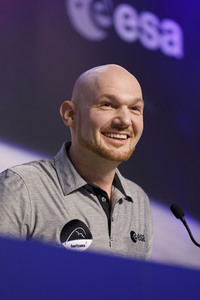 Pressekonferenz mit Alexander Gerst in Köln