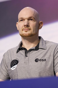 Pressekonferenz mit Alexander Gerst in Köln