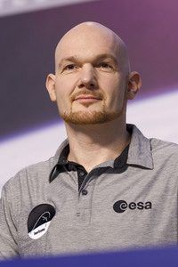 Pressekonferenz mit Alexander Gerst in Köln