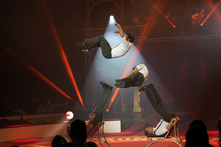 Premiere vom 15. Original Roncalli Weihnachtscircus in Berlin