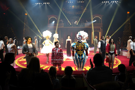 Premiere vom 15. Original Roncalli Weihnachtscircus in Berlin