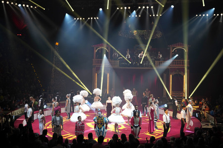 Premiere vom 15. Original Roncalli Weihnachtscircus in Berlin