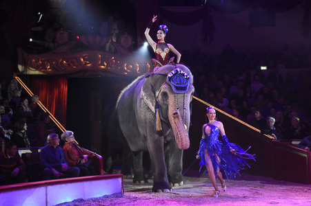 Premiere 1. Winterprogramm 2018 Circus Krone in München