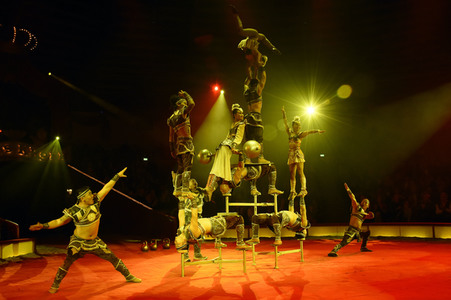 Premiere 1. Winterprogramm 2018 Circus Krone in München