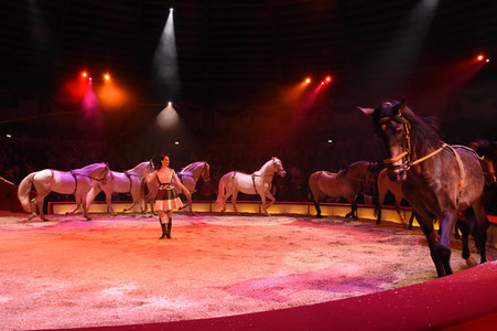 Premiere 1. Winterprogramm 2018 Circus Krone in München