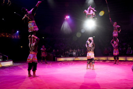 Premiere 1. Winterprogramm 2018 Circus Krone in München
