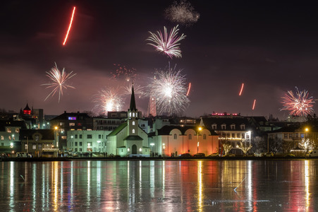 Silvester in Reykjavík