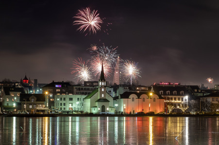 Silvester in Reykjavík