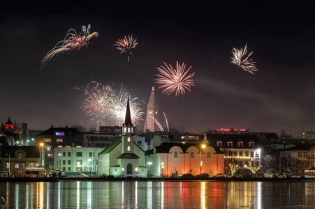 Silvester in Reykjavík