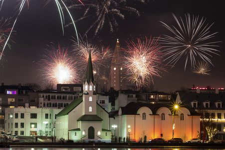 Silvester in Reykjavík