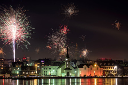 Silvester in Reykjavík
