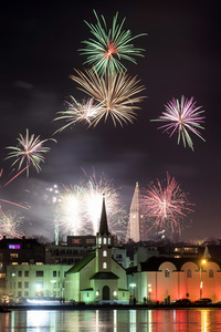 Silvester in Reykjavik