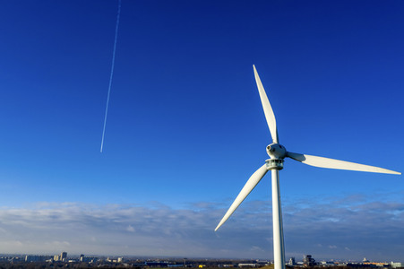 Symbolfoto Windkraftanlage