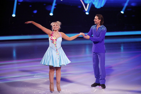 1. Live-Sendung der TV Show 'Dancing on Ice' in Köln
