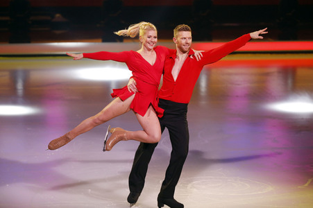 1. Live-Sendung der TV Show 'Dancing on Ice' in Köln