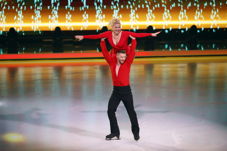 1. Live-Sendung der TV Show 'Dancing on Ice' in Köln