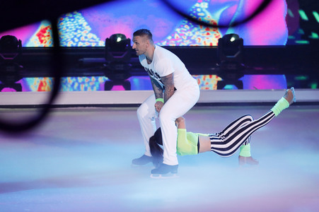 1. Live-Sendung der TV Show 'Dancing on Ice' in Köln