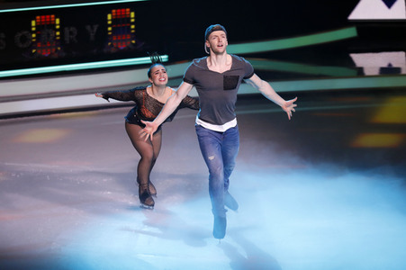 1. Live-Sendung der TV Show 'Dancing on Ice' in Köln