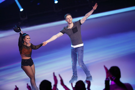 1. Live-Sendung der TV Show 'Dancing on Ice' in Köln