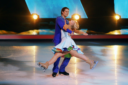1. Live-Sendung der TV Show 'Dancing on Ice' in Köln