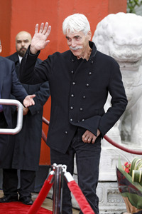 Hand and Footprint Ceremony mit Sam Elliott in Los Angeles
