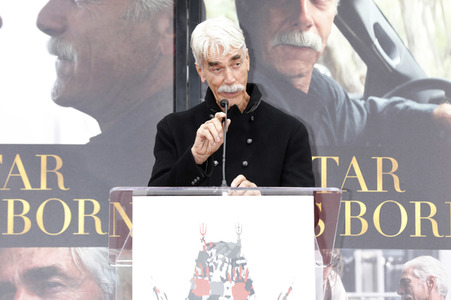 Hand and Footprint Ceremony mit Sam Elliott in Los Angeles