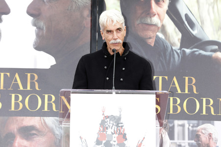 Hand and Footprint Ceremony mit Sam Elliott in Los Angeles