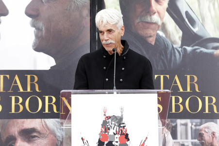 Hand and Footprint Ceremony mit Sam Elliott in Los Angeles