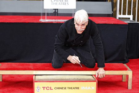 Hand and Footprint Ceremony mit Sam Elliott in Los Angeles