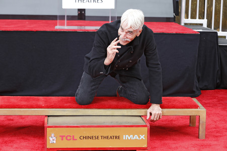 Hand and Footprint Ceremony mit Sam Elliott in Los Angeles