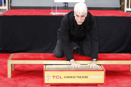 Hand and Footprint Ceremony mit Sam Elliott in Los Angeles