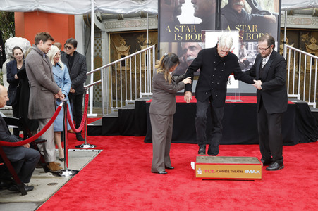 Hand and Footprint Ceremony mit Sam Elliott in Los Angeles