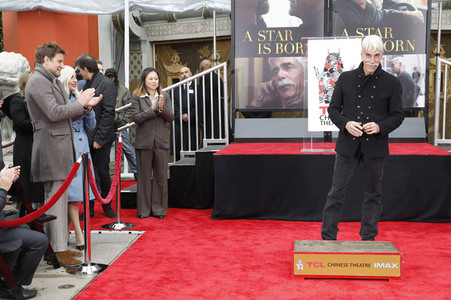 Hand and Footprint Ceremony mit Sam Elliott in Los Angeles