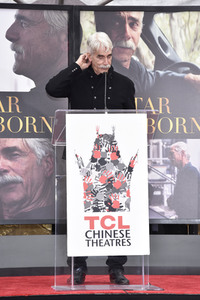 Hand and Footprint Ceremony mit Sam Elliott in Los Angeles