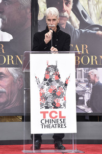 Hand and Footprint Ceremony mit Sam Elliott in Los Angeles