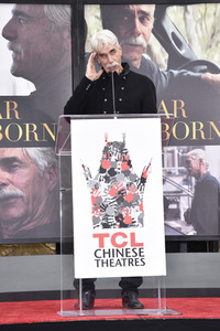 Hand and Footprint Ceremony mit Sam Elliott in Los Angeles