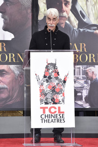 Hand and Footprint Ceremony mit Sam Elliott in Los Angeles