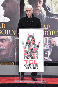 Hand and Footprint Ceremony mit Sam Elliott in Los Angeles