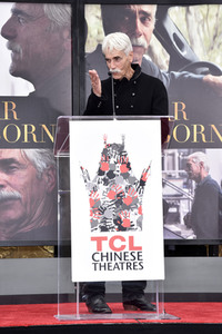 Hand and Footprint Ceremony mit Sam Elliott in Los Angeles
