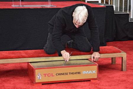 Hand and Footprint Ceremony mit Sam Elliott in Los Angeles