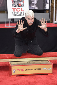 Hand and Footprint Ceremony mit Sam Elliott in Los Angeles
