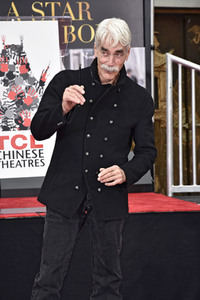 Hand and Footprint Ceremony mit Sam Elliott in Los Angeles