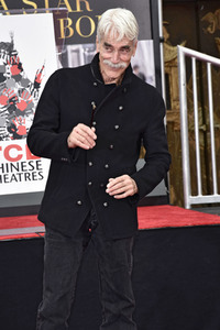 Hand and Footprint Ceremony mit Sam Elliott in Los Angeles