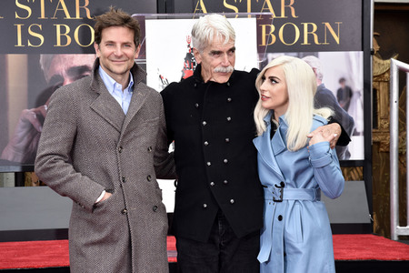 Hand and Footprint Ceremony mit Sam Elliott in Los Angeles