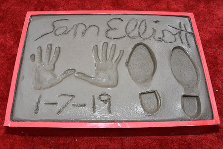 Hand and Footprint Ceremony mit Sam Elliott in Los Angeles