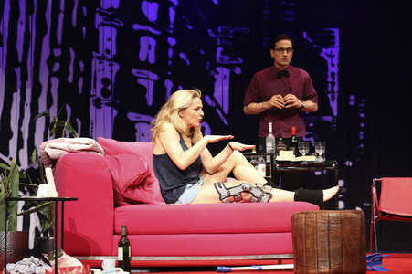 Theaterprobe 'Die Tanzstunde' in Hamburg