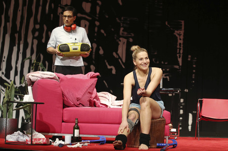 Theaterprobe 'Die Tanzstunde' in Hamburg