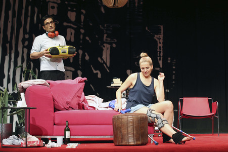 Theaterprobe 'Die Tanzstunde' in Hamburg