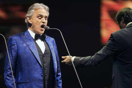 Konzert von Andrea Bocelli in Hannover