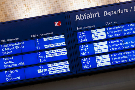 Symbolbild Fahrplan
